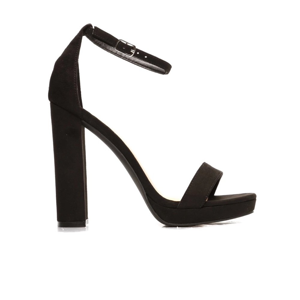 SOLD!!!Fashion Nova Block Heels - Picture 9 of 9